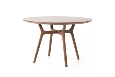 Ren Round Dining Table by Space Copenhagen, Stellar Works Ren round dining table