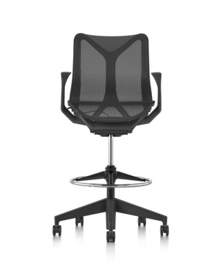 Cosm stool designed by Studio 7.5 Herman Miller, Herman Miller Cosm stool, Cosm work chair stool