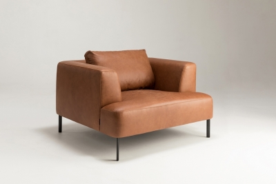 Brydie sofa designed by Ross Didier, Single seater Brydie sofa Didier