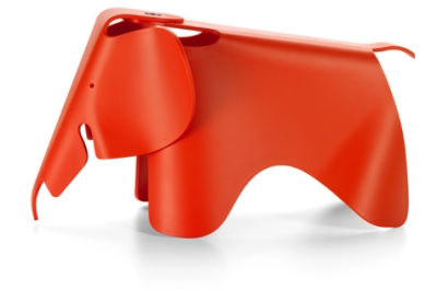 Eames Elephant designed by Ray and Charles Eames, Eames Plastic Elephant, Eames children elephant chair 