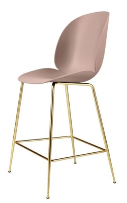 Beetle Counter Chair designed by GamFratesi for GUBI, Gubi Beetle bar stool with back, Beetle high chair by gubi 