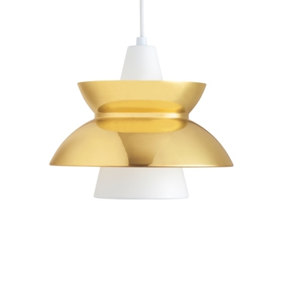 Doo Wop pendant lamp by Louis Poulsen, Doo-Wop lamp,  Doo-wop brass lamp 