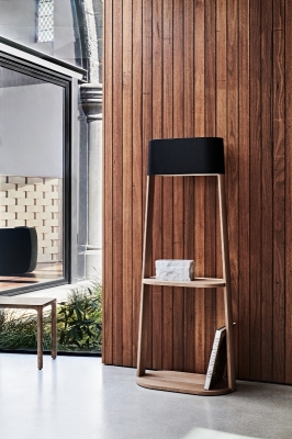 Stack winner of the 2018 mercedes-benz design awards, Stack floor lamp designed by zachary hanna for NAU