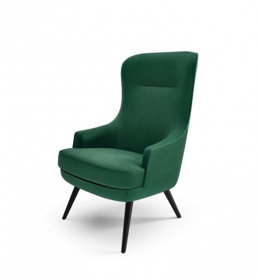 375 Relax chair Walter Knoll, 375 Lounge Chair with high back Walter Knoll