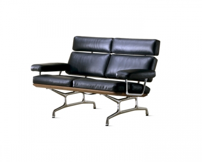 Eames Sofa designed by Charles and Ray Eames for Herman Miller, Herman Miller Eames Sofa