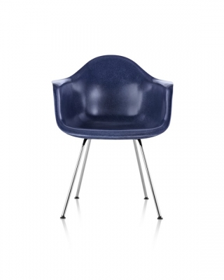 Eames Moulded Fiberglass armchair, Eames Moulded Fiberglass chair on 4 leg base, Eames Fibreglass armchair 