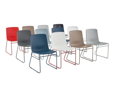 Pronta Stacking Chair by Herman Miller