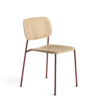 Soft Edge 10 Chair Oak Fall Red 02