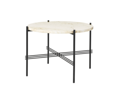 TS Coffee Table Outdoor White Travertine Top
