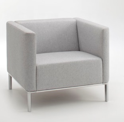 Didier's Connected Armchair, Australian designed and Australian made, available at Designcraft