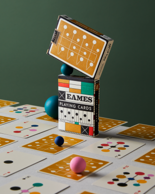 Eames x Art of Play: Hang-It-All Playing Cards, Designed by Art of Play in close collaboration with the Eames Office.  A tribute to the timeless sensibilities of Charles & Ray Eames.