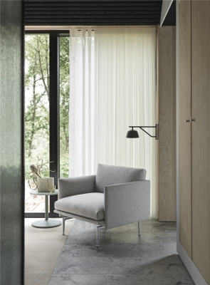 Outline lounge chair collection by Muuto, Muuto Lounge Chair