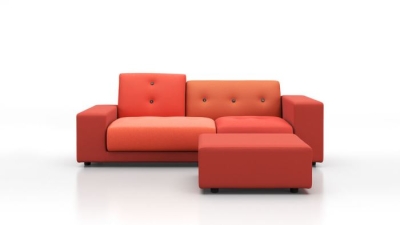 Polder Sofa designed by Hella Jongerius, Polder Sofa by Vitra, Polder Compact Sofa by Vitra 