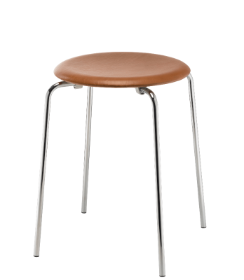 Dot Stool designed by Arne Jacobsen for Fritz Hansen, Fritz Hansen Stool, Arne Jacobsen Stool