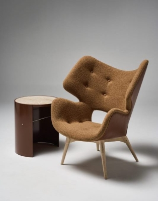 Featherston Curl Up Chair by grazia&co, Australian design and manufacture furniture 