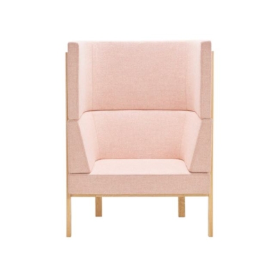 Highback Armchair HMW-02 COM+Oak
