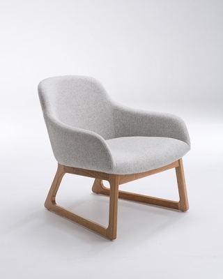 Tiller Lounge Chair designed by Ross Didier, Didier Tiller Chair