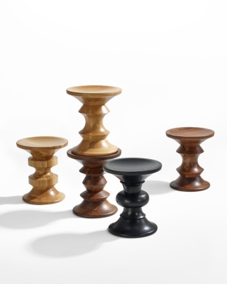Eames Turn Stool designed by Charles and Ray Eames, Herman Miller Eames Turn Stool 