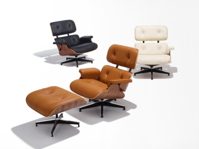 Eames Lounge chair and ottoman now available in sustainable Bamboo leather