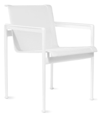 1966 Dining Chair designed by Richard Schultz, Knoll outdoor furniture 