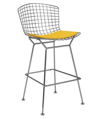 Bertoia stool designed by Harry Bertoia, Knoll furniture 