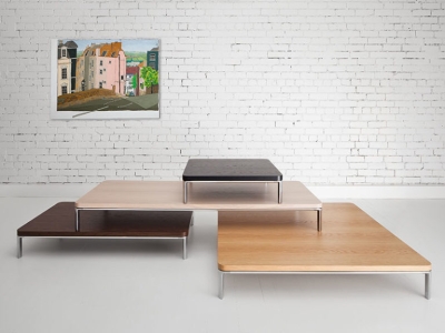 Connected low table collection by Didier