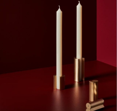 Brass Tower Object designed by Adam Goodrum 