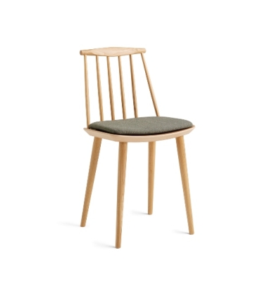 J77 dining chair by HAY, J77 chair designed by Poul M. Voulter, J series by HAY 