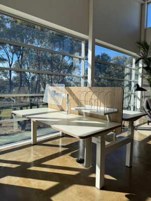 Ratio Electric Back Workstation by Herman Miller available at Designcraft Canberra
