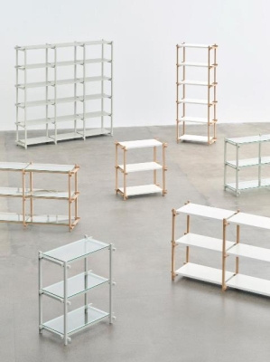 Woody Shelf by HAY, HAY open shelving system 