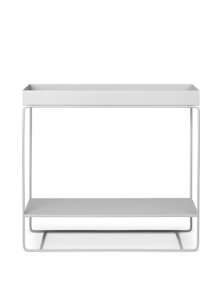 Plant Box Two Tier in LightGrey Plant Box Two Tier by Ferm Living, Ferm Living Planter
