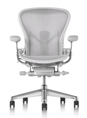 Aeron Remastered designed by Don Chadwick and Bill Stumpf for Herman Miller