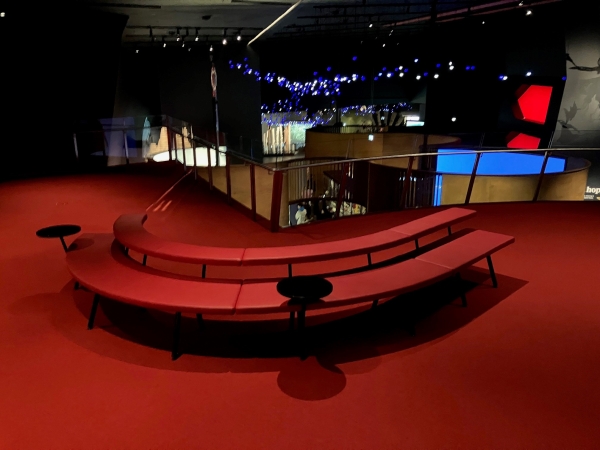 Autobahn modular seating by Derlot, National Museum of Australia
