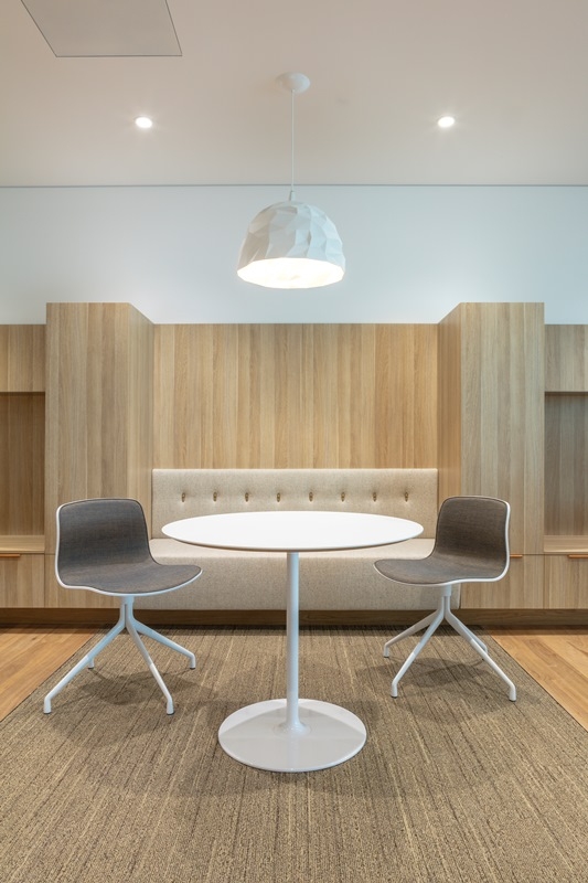 Canberra Airport Group project, furniture supplied by designcraft