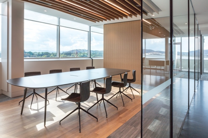 Canberra Airport Group project, furniture supplied by designcraft