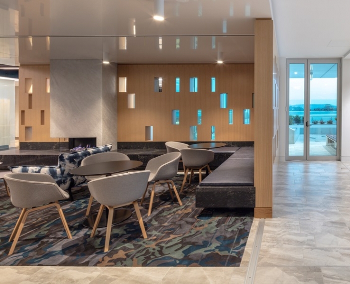 Canberra Airport Group project, furniture supplied by designcraft