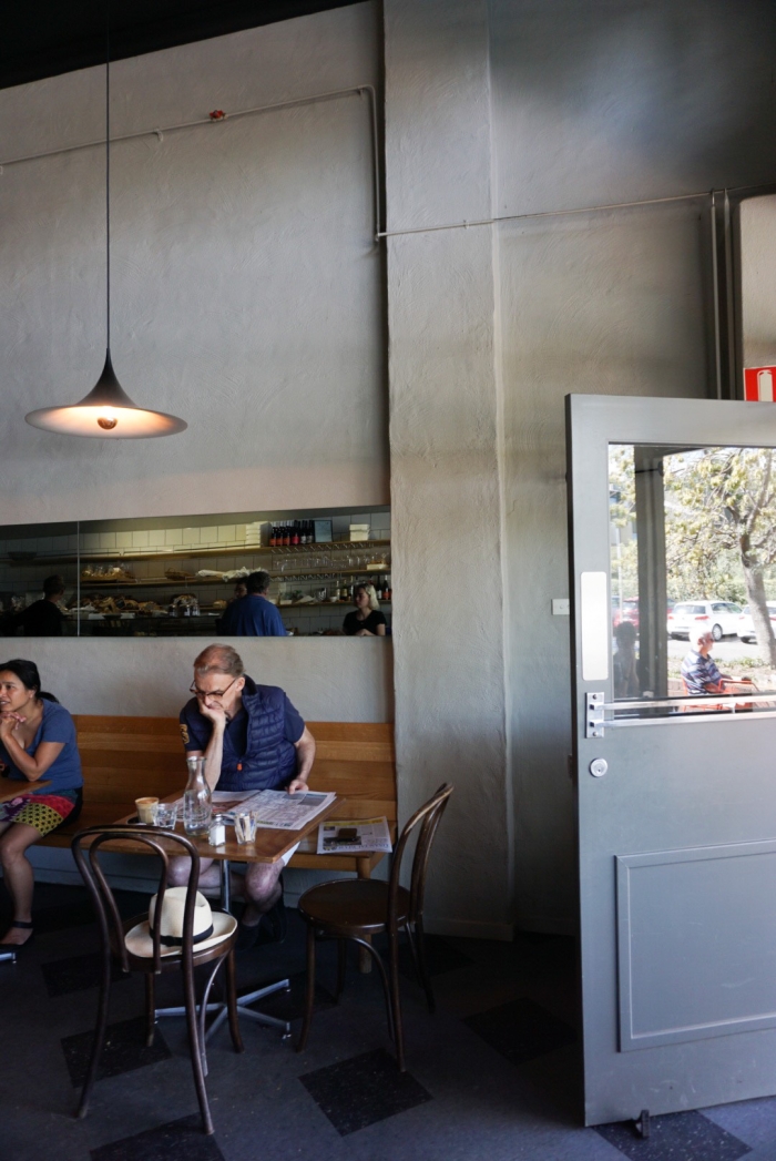Silo Bakery Kingston, Silo Canberra, Gubi Semi Pendant light, designcraft furniture project 