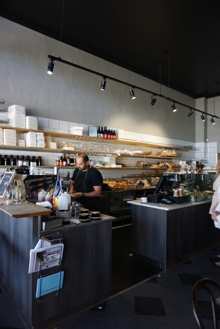 Silo Bakery Kingston, Silo Canberra, Gubi Semi Pendant light, designcraft furniture project 